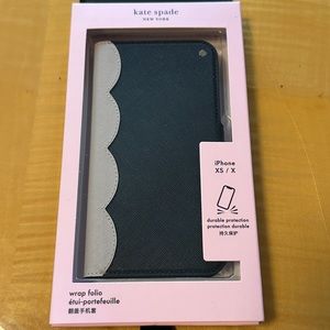 Kate Spade IPhone XS / X Magnetic Wrap Folio